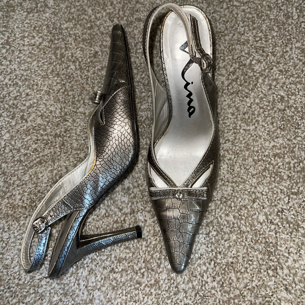 Vintage Nina heels pointed toe